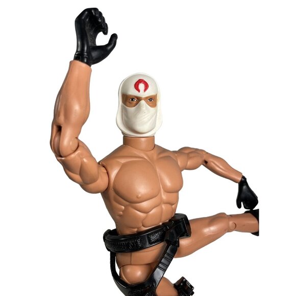 GI Joe V2 Ninja Leader: Storm Shadow With Outfit 1996 Vintage - Picture 10 of 10